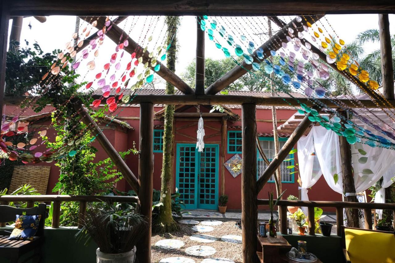 Velinn Pousada Gaia Gardens Araquari Exteriör bild