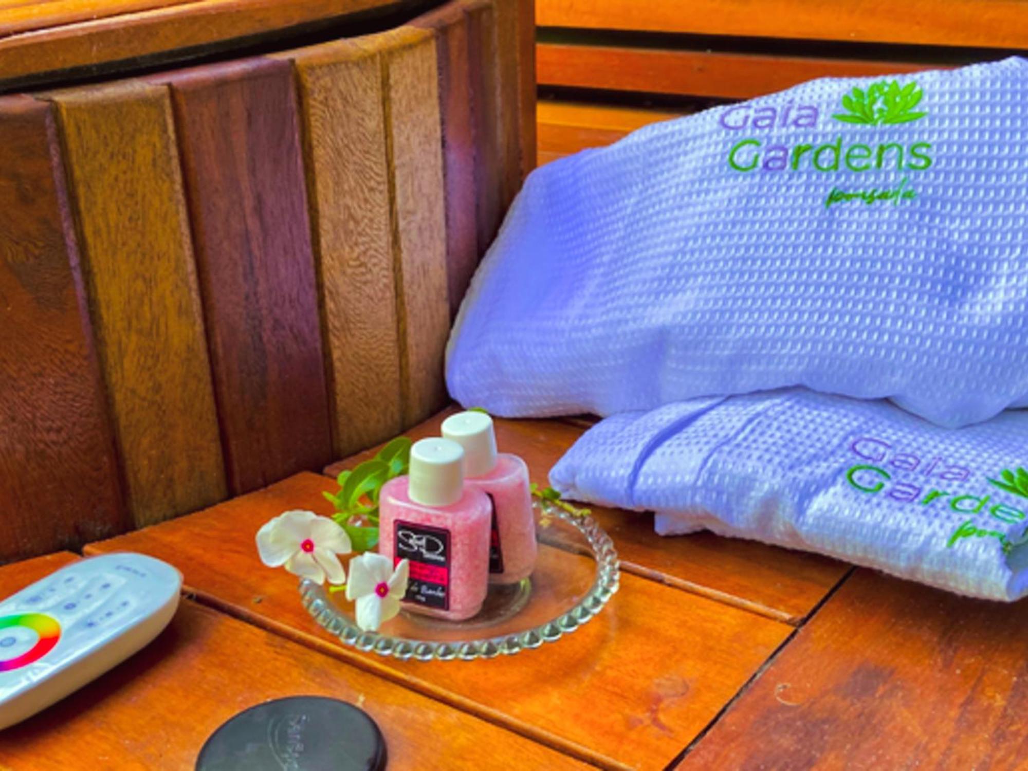 Velinn Pousada Gaia Gardens Araquari Rum bild